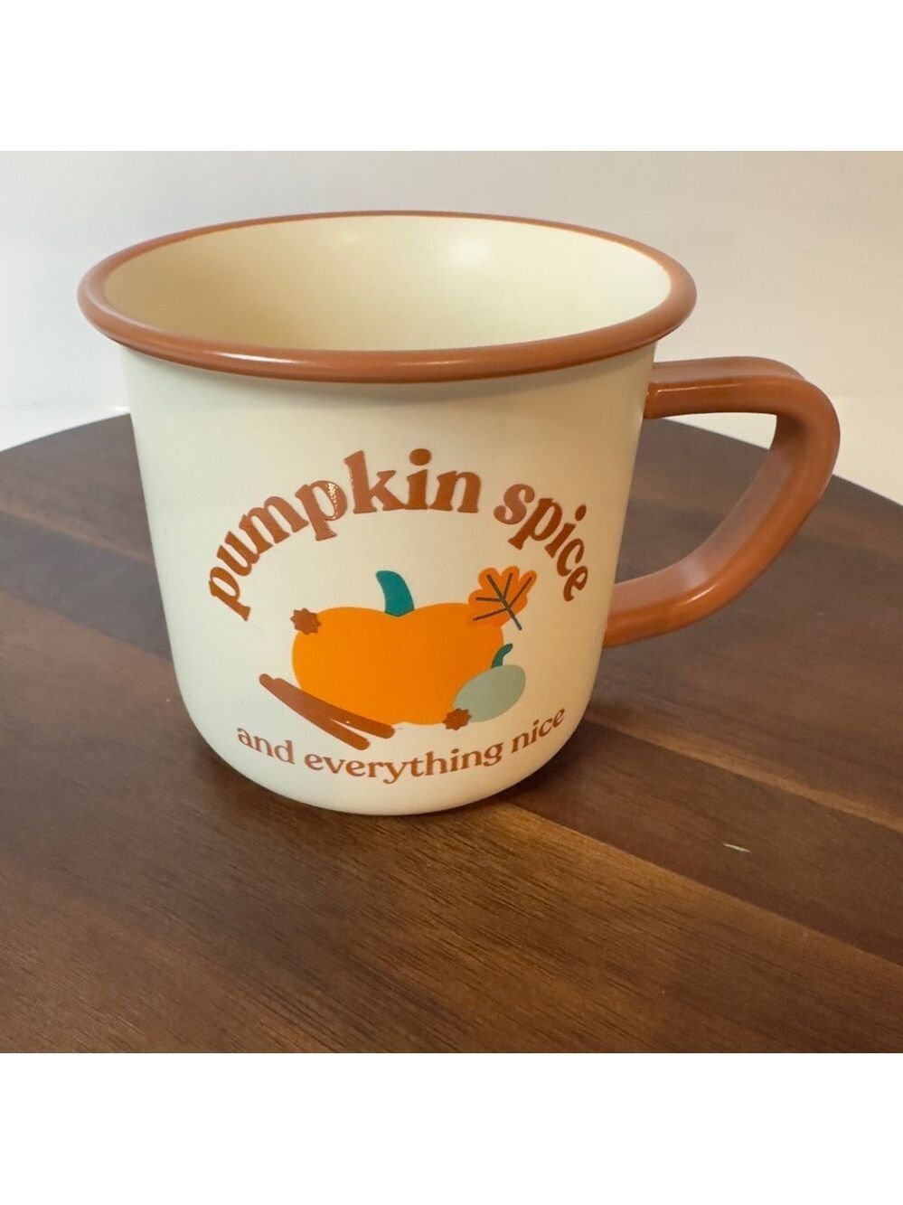 Indigo Chapters Pumpkin Spice Everything Nice Campfire Mug Cream 14 oz